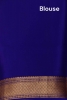 Pure Checks Butta Zari Mysore Crepe Silk Saree